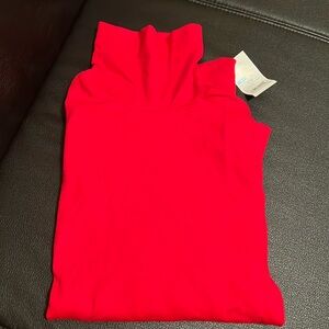 NWT cotton red turtleneck